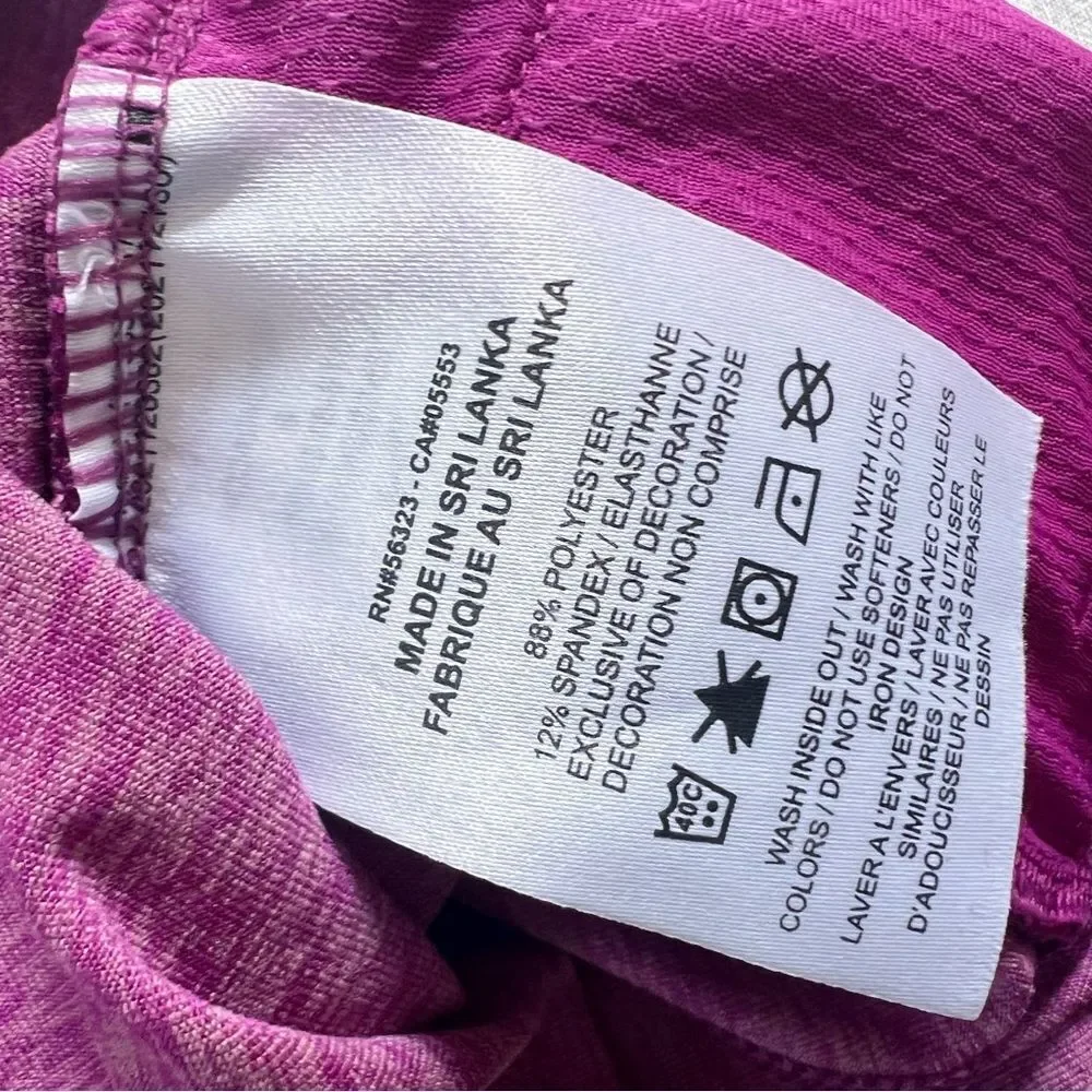Nike Half Zip Heathered Pink Running Long Sleeve Tee Small NEW MSRP $70